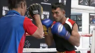 FIGHT WEEK! TEWA KIRAM MEDIA WORKOUT HIGHLIGHTS & INTERVIEW! MATTHYSSE VS KIRAM PREVIEW HBO 1/27/18!