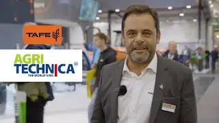 Haga un recorrido por el stand de TAFE Tractors en AGRITECHNICA 2023
