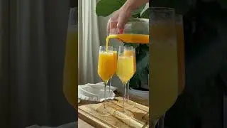 Peach Bellini Mocktail