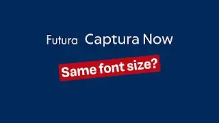 Same font size?! No way! The power of the x-height
