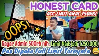 HONEST CARD Bikin Ngenezzz⁉️ Nih Bayar Admin Tapi Pas Dipakai .....