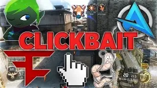 Clickbait (LeafyIsHere, Alia, Faze Clan, Drama Alert) -Bo3 Nuclear Fail Gameplay-