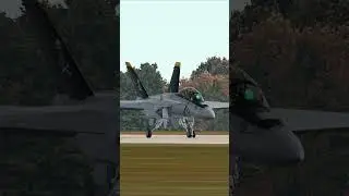 F/A-18 landing in Geofs