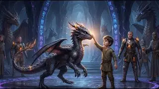 No One Dared To Pet! The Angry Emperor Dragon Hatchling, Except For The Cute Human Boy | HFY stories