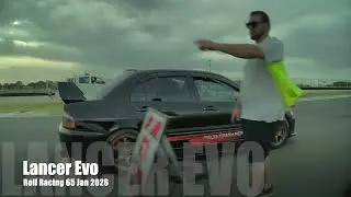 Roll Racing Adelaide 65 Lancer Evo & Tesla Model 3 Performance 2024 (camera car)