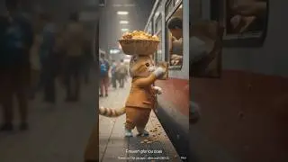 🥺Poor Cat&rsquo;s Snacks Thrown at Railway Station | Emotional & Inspirational Cat Story