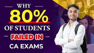 Why 80% of Students Failed in CA Exams #shorts