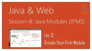 Java 9+ Modularity (Java 9+ Modules Tutorial)(JPMS) | #3 | Create Your First Module in Java 9 🔥🔥