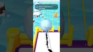 Bridge Race Gameplay | Free Background Video for Creators (No Copyright)
