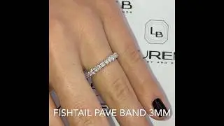 1.15 CT ROUND DIAMOND WHITE GOLD ETERNITY BAND RING