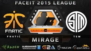 Fnatic vs TSM - Mirage (FACEIT 2015 League)