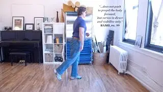 The Back Leg Strikes Back: The Weightless Wheel Of Walking