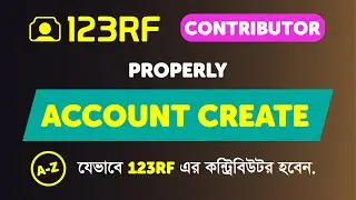 123rf Contributor Account Create Bangla | How To Become A Contributor On 123rf Microstock Market