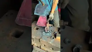 Cara yang cerdas memotong besi panas dengan alat unik super kuat #shorts