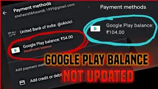 GOOGLE PLAY BALANCE NOT UPDATED PROBLEM SOLVE || GOOGLE PLAY BALANCE NOT UPDATED IN FREE FIRE