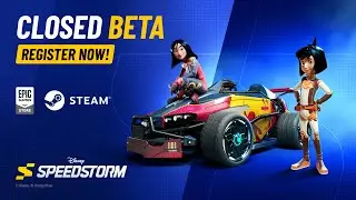 Disney Speedstorm Join The Closed Beta - NOW LIVE
