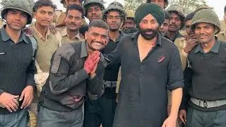 Gadar Movie Shooting Sunny Deol  Director Anil Sharma Makeup Wala dada Last Video