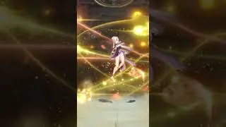 ningguang blowing up the jade chamber, colourised #shorts #genshinimpact