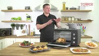 Tower 28L Mini Oven with 2 Hobs | Scotts of Stow