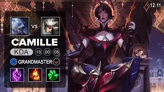 Camille vs Volibear Top - EUW Grandmaster - Patch 12.11 Season 12