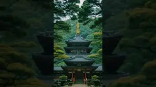 Zen Japan: Serene Temple Cinematics & Relaxing Music 🏯 #japantemple #cinematicexperience #relaxation