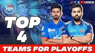 Top 4 teams to qualify for the playoffs | Playoffs Prediction IPL 2020 | Playoffs Teams | Cricmesh