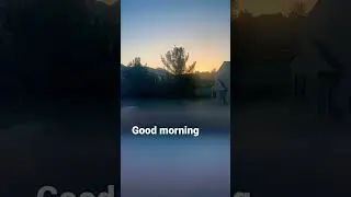 Sunrise @Pennsylvania USA The beautiful morning sun that peeks through my window. #goodmorning