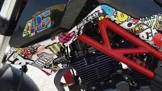 Benelli TNT 125/135  sticker bomb vinyl wrap