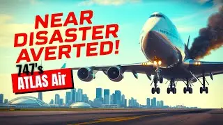 Airplane Landing Techniques Revealed by TOP AVIATION Expert | ATLAS AIR B747