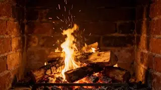 Cozy Fireplace Ambience  | Cozy Ambient Background
