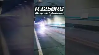 BMW R1250rs  | full system Exhaust Akrapovic.