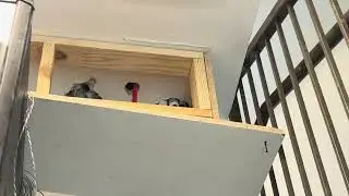 How to do drywall patching, mud & tape, paint, ABD radio system works