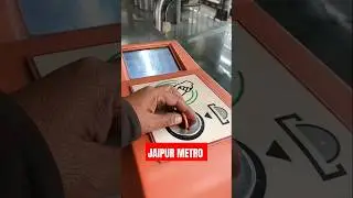 Jaipur Metro 96809 34494 #Howtodroptoken #metro ticket #metro