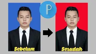 CARA MENGGANTI BACKGROUND FOTO DI HP ANDROID - Pixellab Tutorial