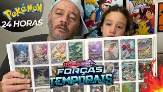 COMPLETAMOS A COLEÇÃO FORÇAS TEMPORAIS em 24 HORAS! #cartaspokemon