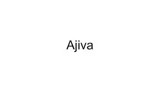 What Is Ajiva? | Ajiva Definition | Ajiva Word Meaning