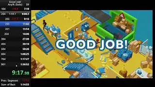 SpeedRun Good Job! (Switch) - 1:35:37