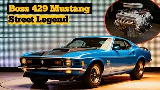 Boss 429 Mustang: монстр NASCAR, уличная легенда