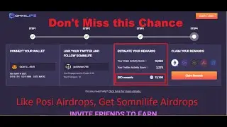 Get SO SOMNILIFE Airdrop  Trust Wallet  Airdrop  Latest Airdrop  Withdraw somnilife