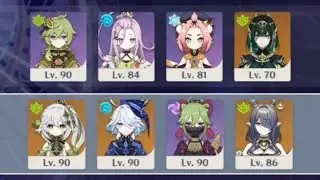 Nefer chưa build xong nhưng đ&atilde; bị l&ocirc;i đi test La Ho&agrave;n với team 2 cost | Genshin Impact v6.0b Abyss