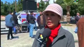 Venezuela solidarity rally held in Gaza Strip