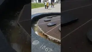 CENTENNIAL FLAME:  Monument Commemorating 100th Anniversary  of The Canadian Confederation #shorts