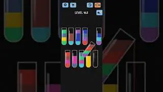 Water Color Sort Level 162 Walkthrough Solution iOS/Android