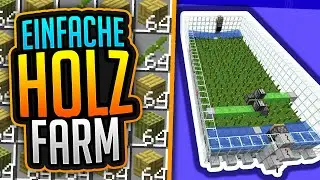 EINFACHE HOLZFARM (5.300/h) Tutorial ✨ Minecraft 1.21