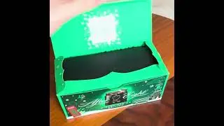After Eight Mint Chocolate box openning ASMR | no talking | 24 chocolate winter design edition