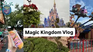 Disney World Vlog 2: Magic Kingdom - First time at Disney; shopping and rides!