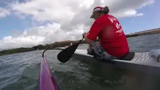 Day 4 2023 RD Paddle Camp OC1 Noio Port Allen Harbor Dan