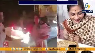 HM Anita Praised Woman Constable Jayashanthi for Controlling Traffic While Holding Her Baby