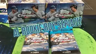 2020 Topps Chrome Retail Rip. Blasters & Value Packs. ROY Sepia?!
