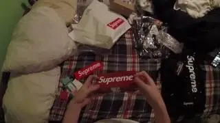 Supreme ss17 unboxing over 300$$!!